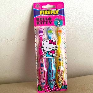 Hello kitty toothbrush set